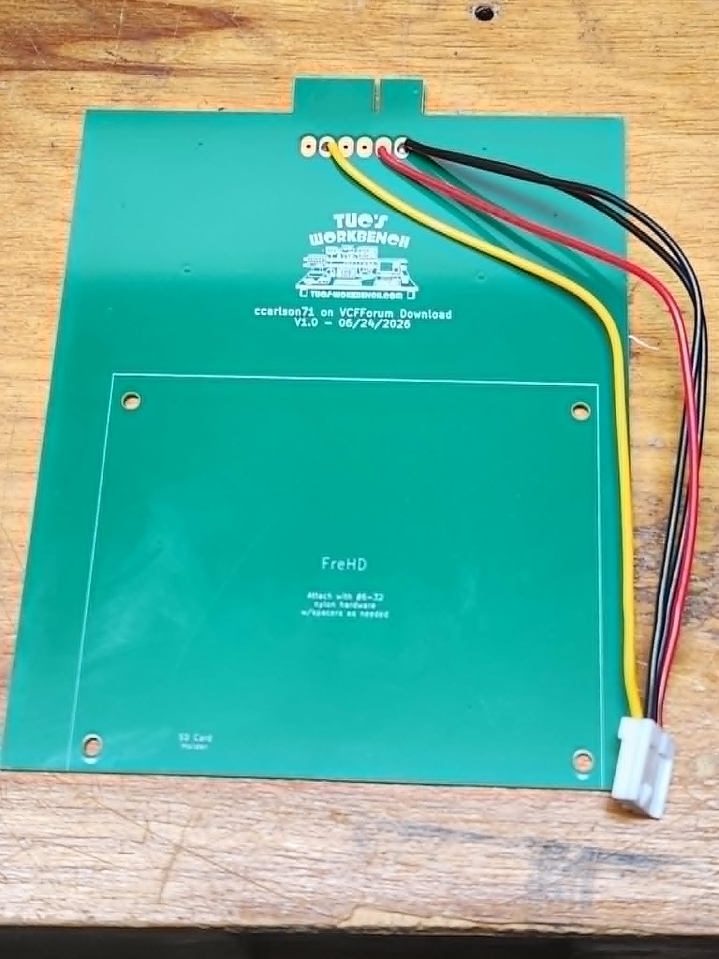 FreHD Carrier Board for TRS-80 Model 4P