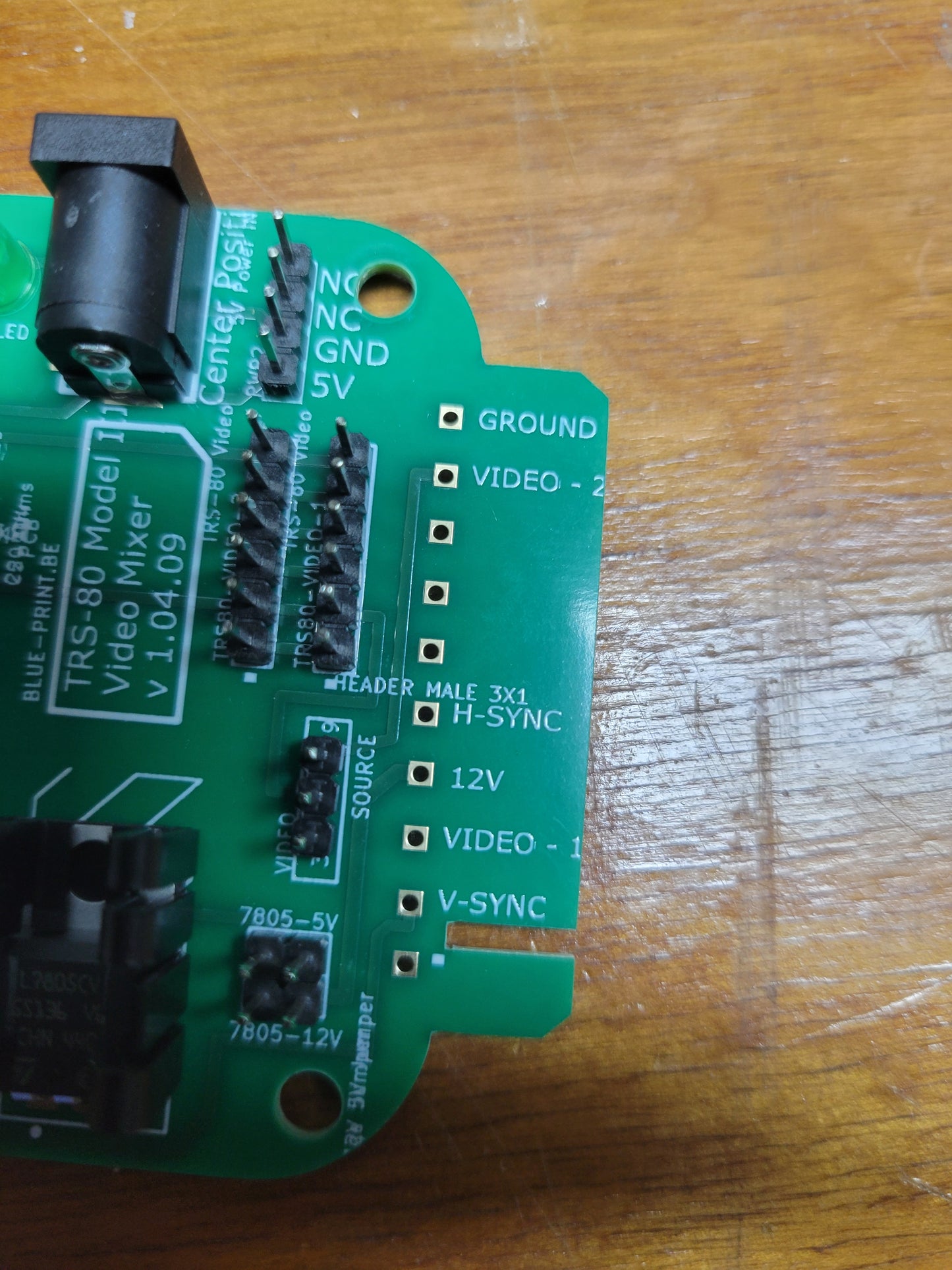 BLUE-PRINT TRS-80 Composite Video Board