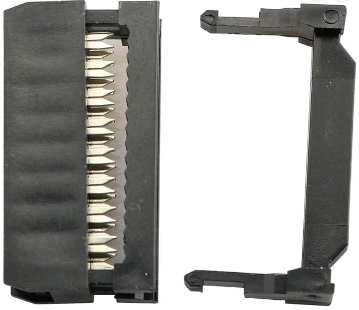 16 Pin Female IDC header to ribbon cable