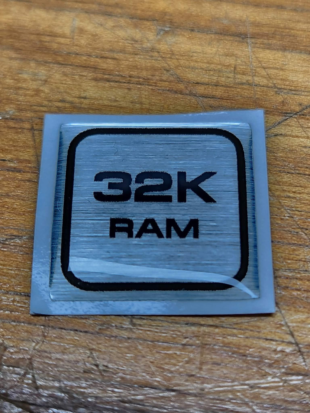 TRS-80 32K Case Badge