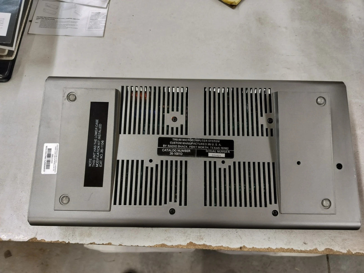 Rebuilt TRS-80 Model I / Level II 1.3