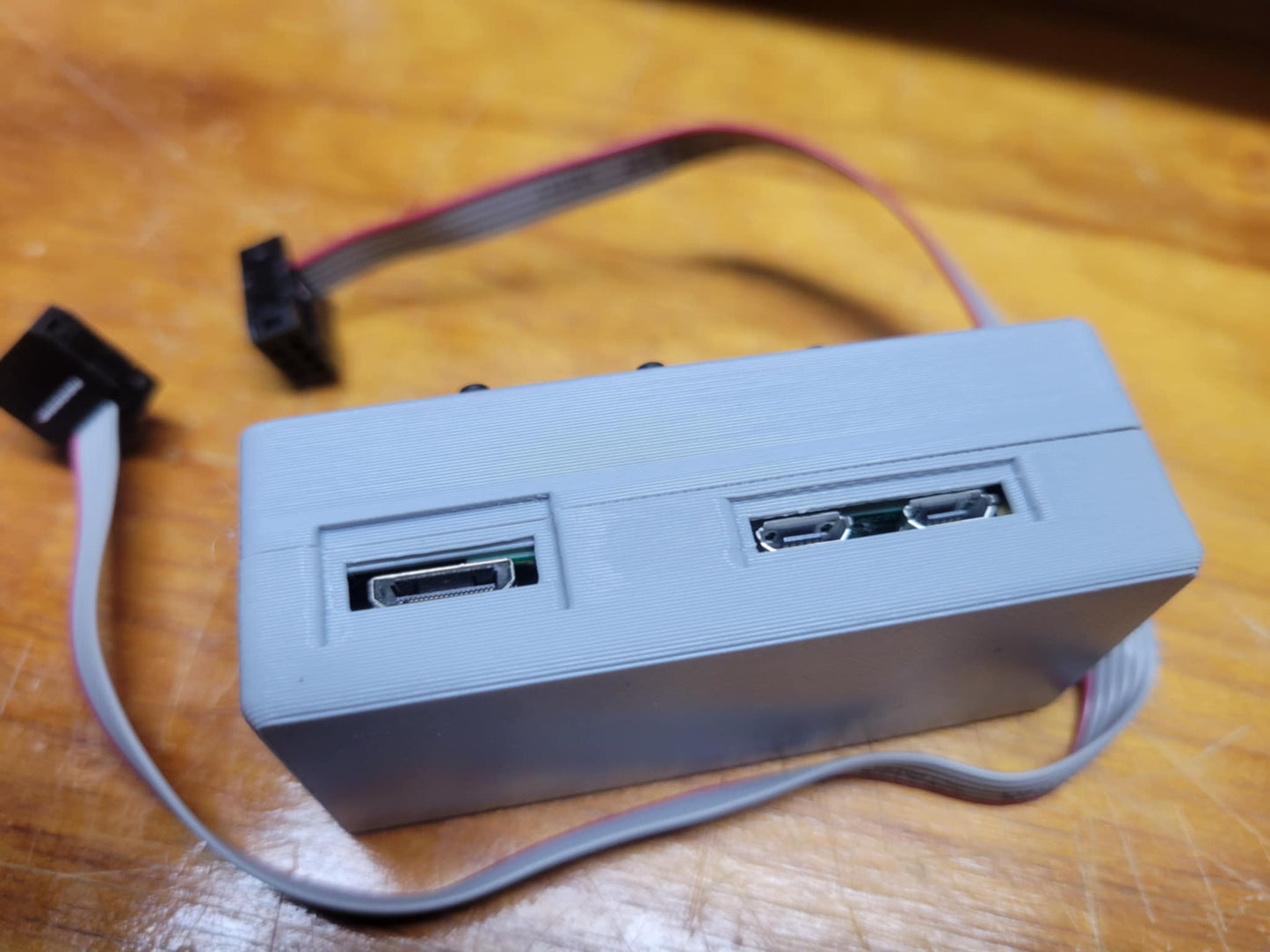 RGBtoHDMI with Raspberry Pi , Analog Converter and 3D case
