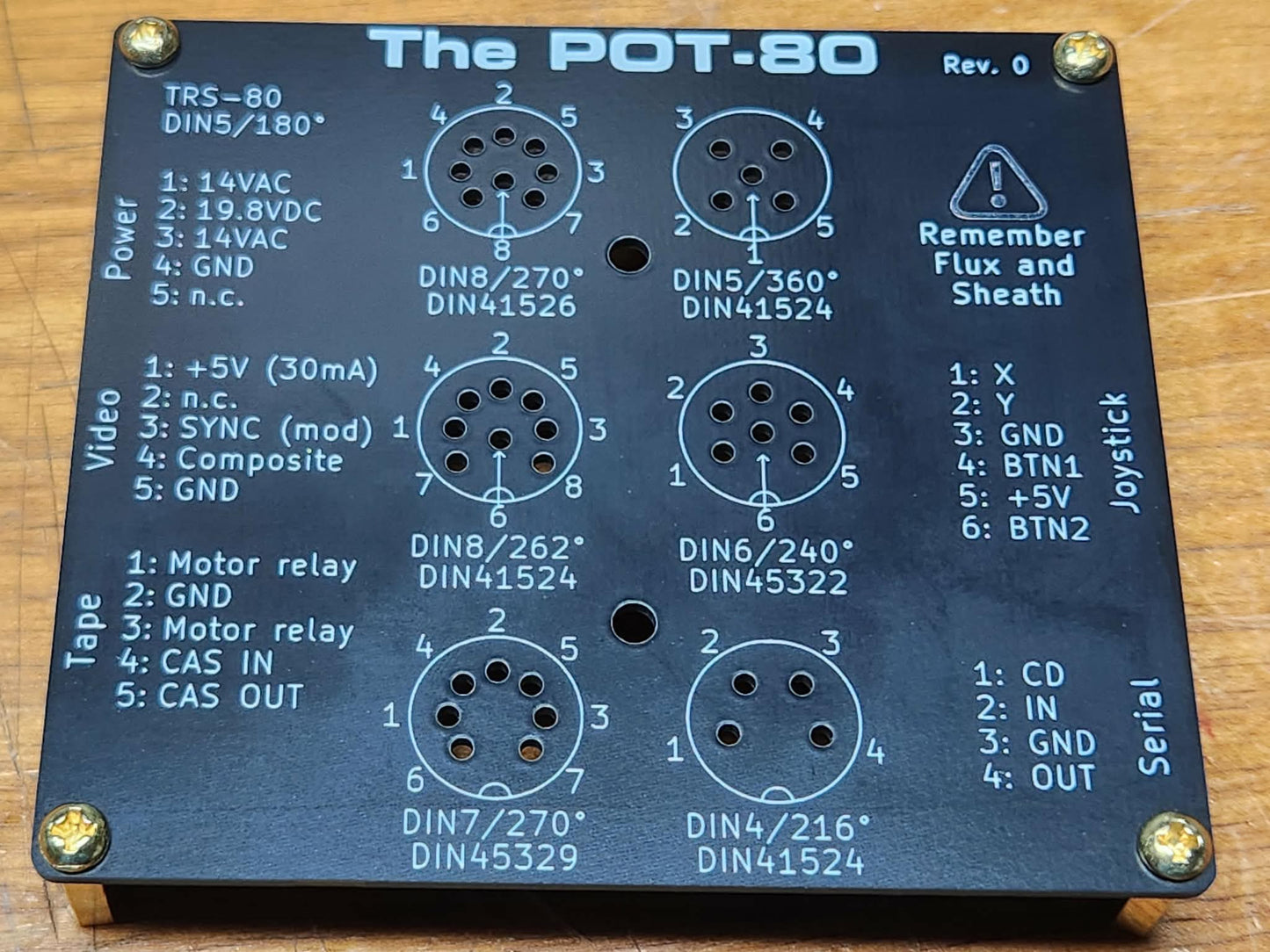 "The POT-80" TRS-80 soldering potato