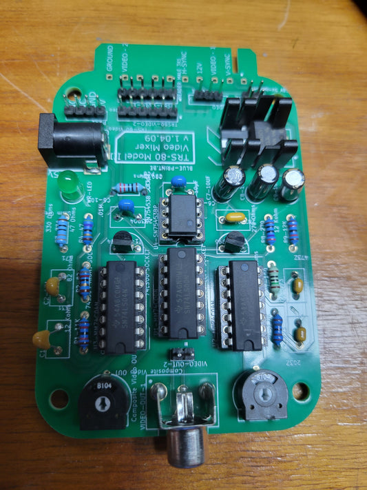 BLUE-PRINT TRS-80 Composite Video Board