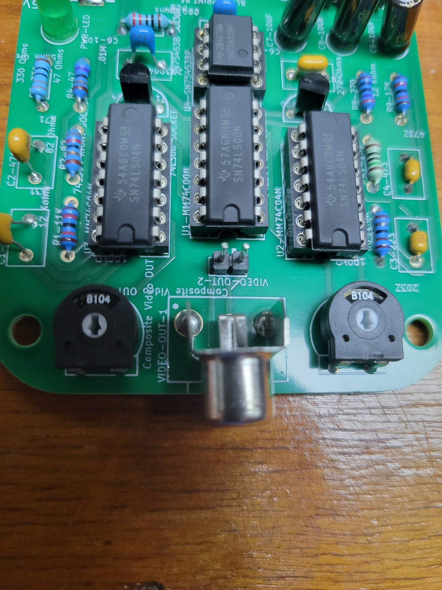 BLUE-PRINT TRS-80 Composite Video Board