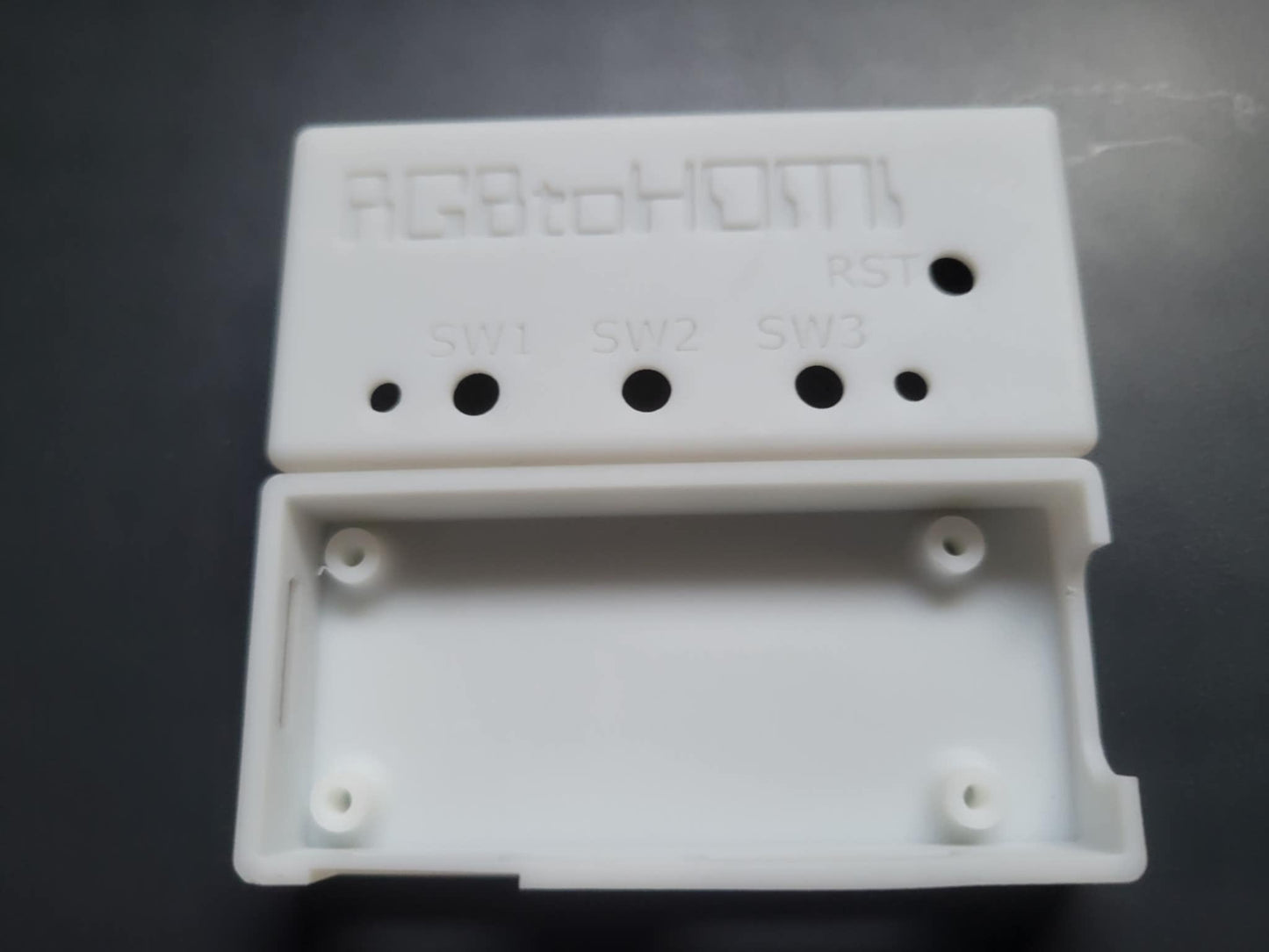 RGBtoHDMI 3D resin printed case