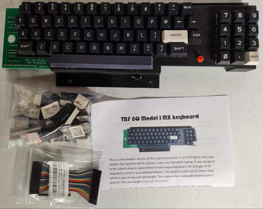TRS-80 Model I MX Keyboard - ALL NEW
