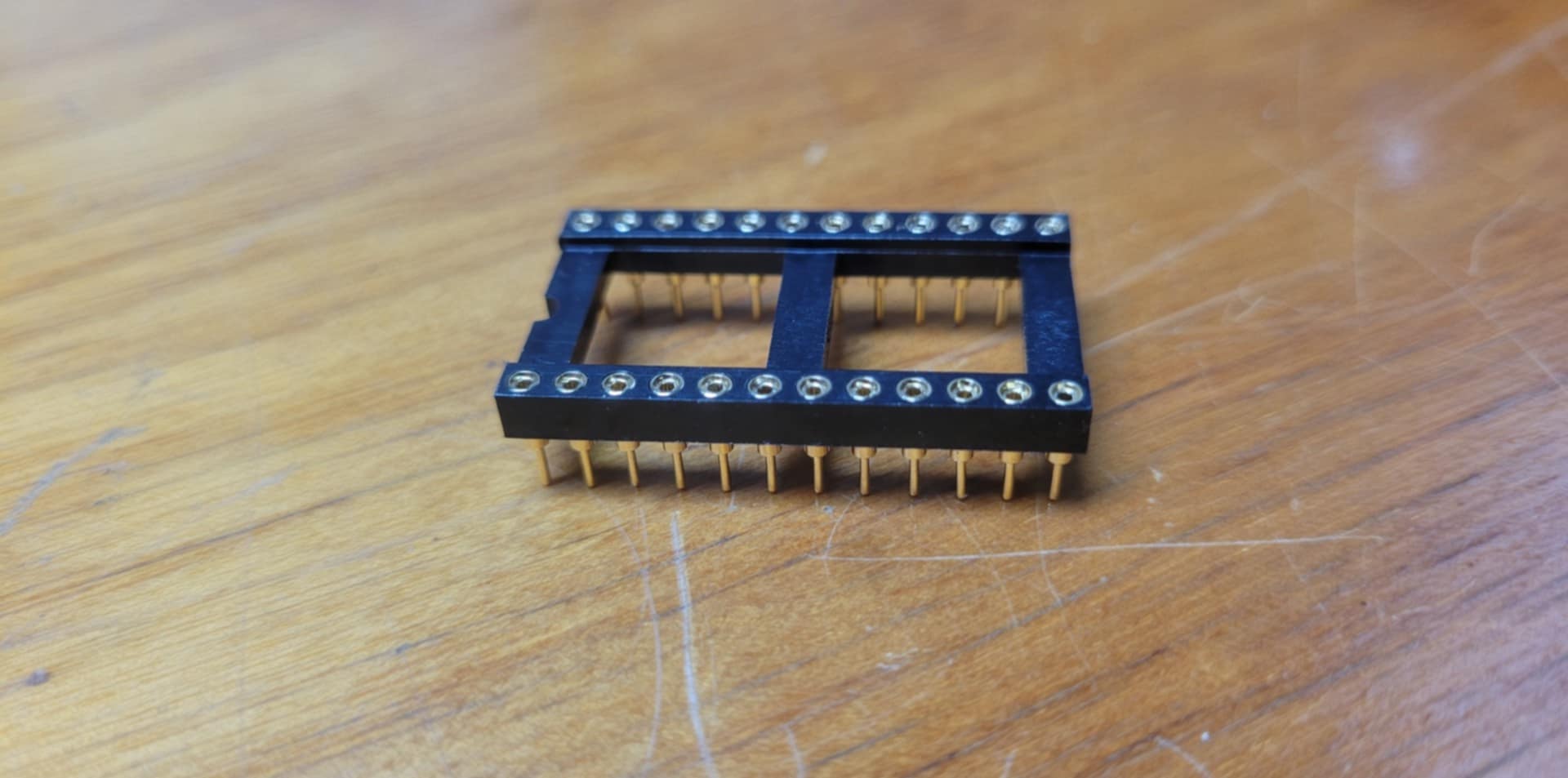 24-Pin (2x12) Round pin Gold Socket – Tuc's Workbench