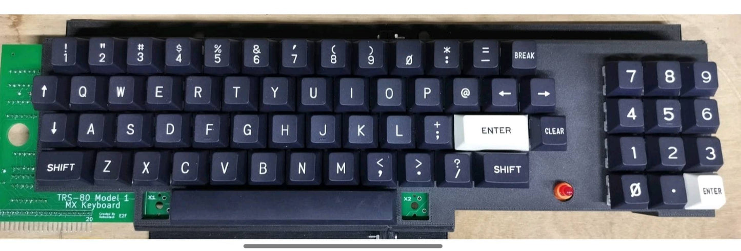TRS-80 Model I MX Keyboard - ALL NEW