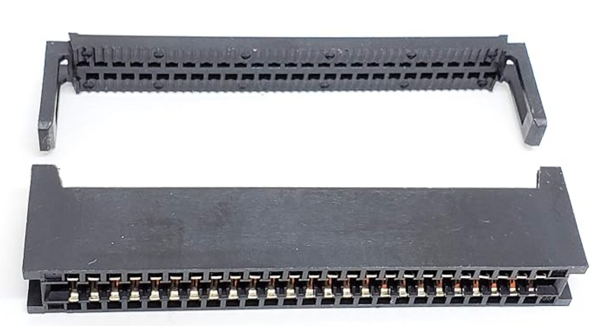 Keypad Ribbon Edge Connector 50-Pin (2x25) Card Edge to Ribbon Cable – Tuc's Workbench