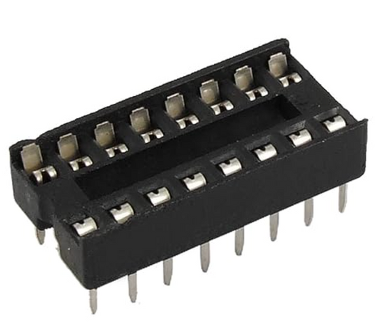 16-Pin (2x8) leaf IC socket