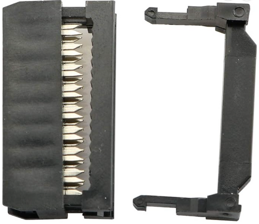 16 Pin Female IDC header to ribbon cable
