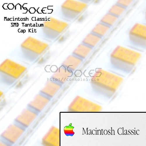 Macintosh Classic SMD Tantalum Main PCB Cap Kit