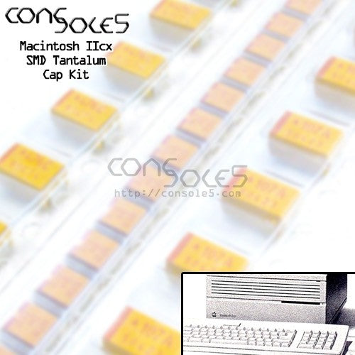 Macintosh IIcx / IIci SMD Tantalum Main PCB Cap Kit - 820-0230-B / 820-0242-A