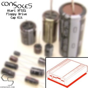Atari XF551 Floppy Disk Drive Cap Kit
