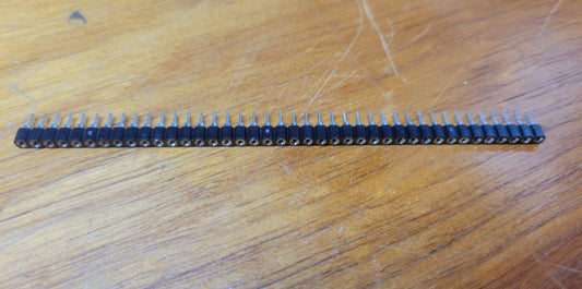 40-Pin (1x40) Round pin Socket