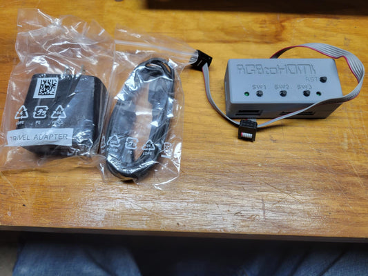 RGBtoHDMI with Raspberry Pi , Analog Converter and 3D case
