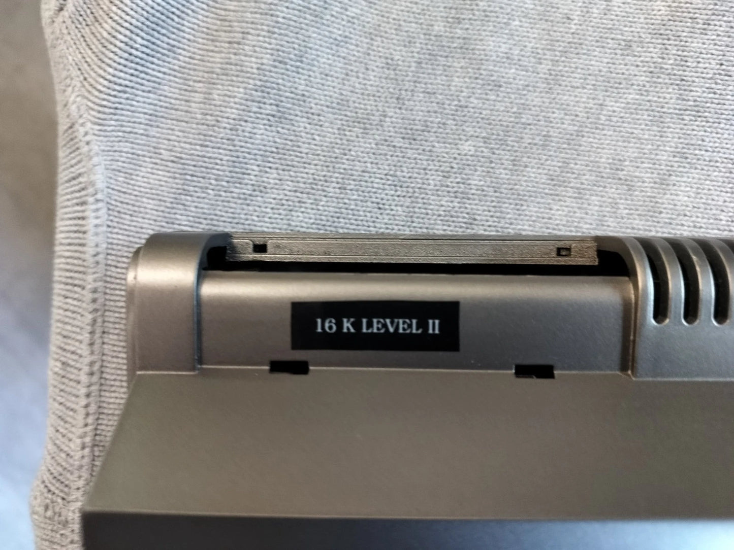 TRS-80 Model I (Restored ) Level II 1.3 16K with custom Character set selection