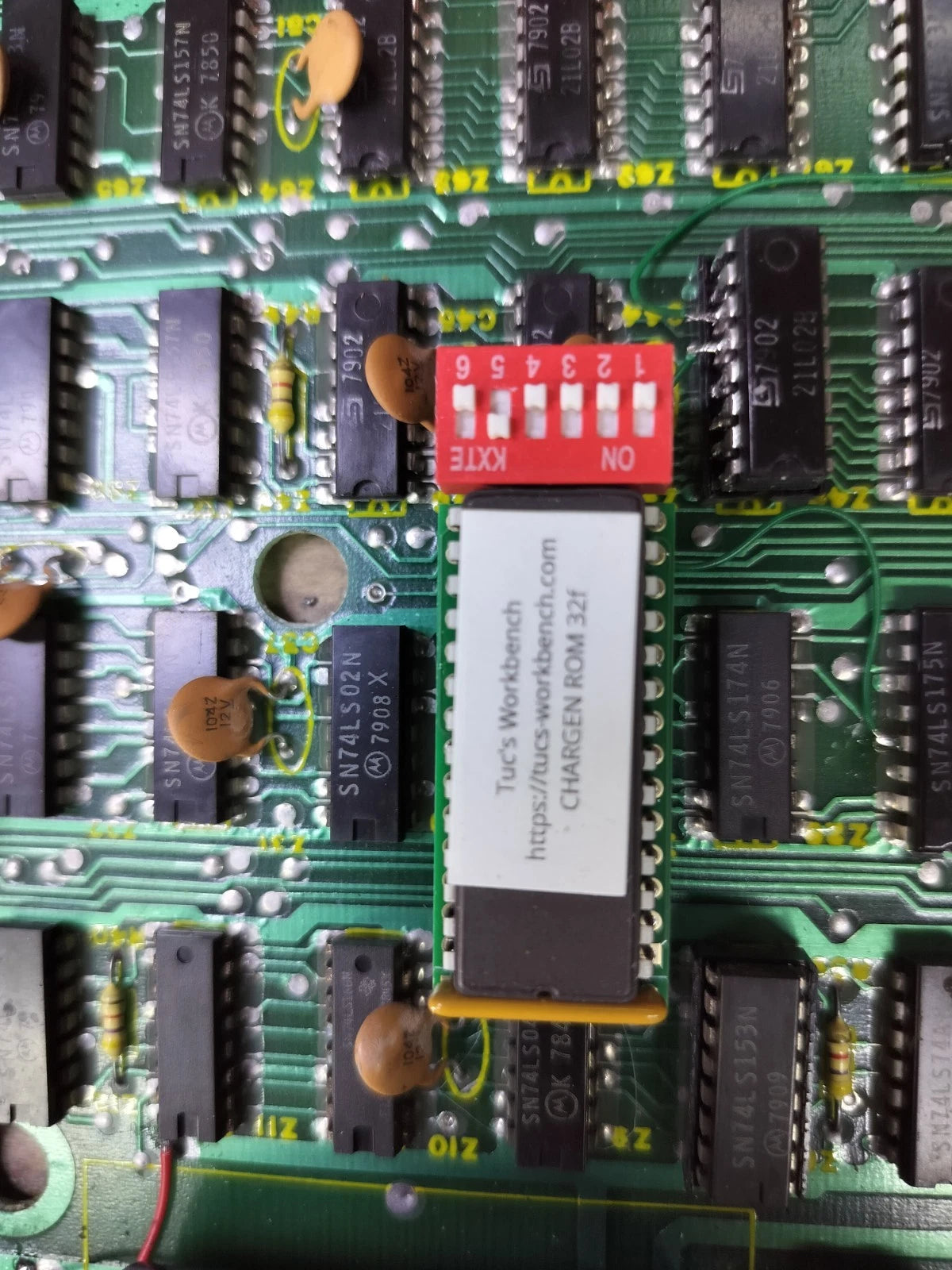 TRS-80 Model I (Restored ) Level II 1.3 16K with custom Character set selection