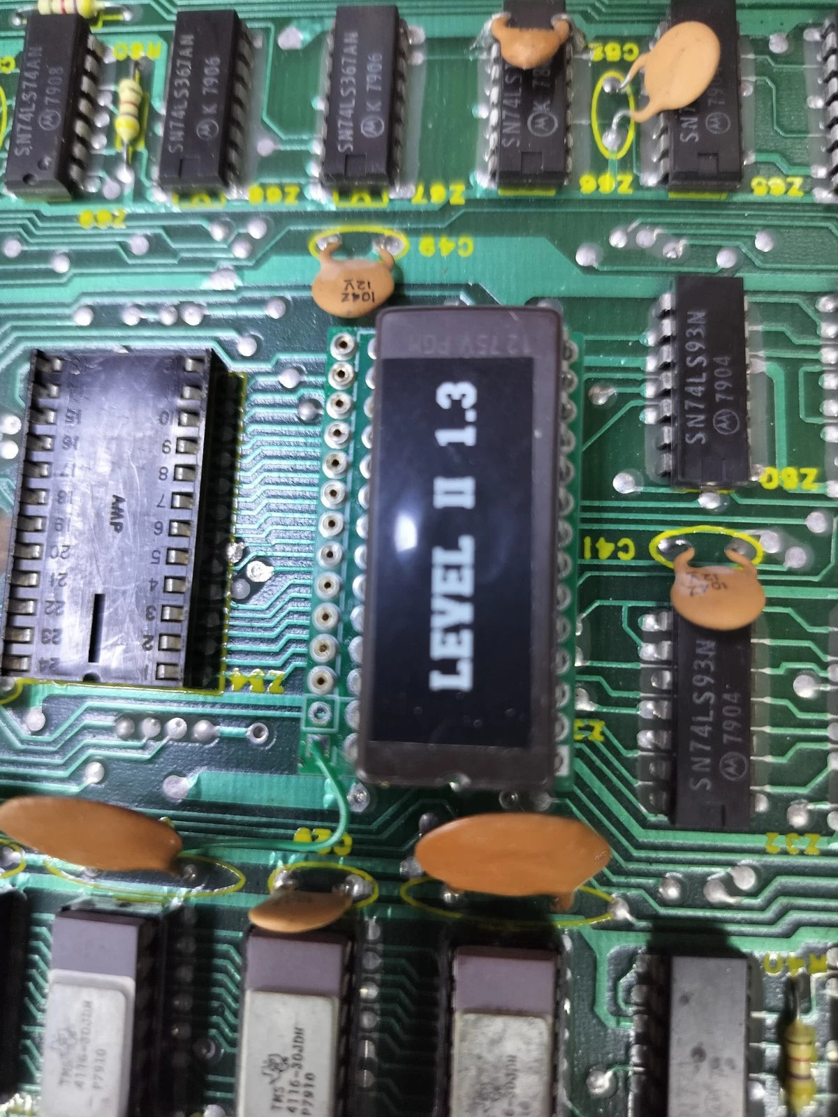 TRS-80 Model I (Restored ) Level II 1.3 16K with custom Character set selection