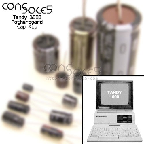 Tandy 1000 Motherboard Axial Cap Kit - Tandy / Radio Shack 870-9556