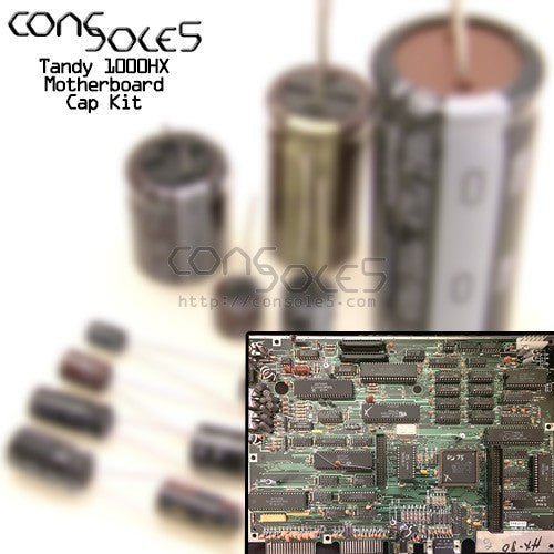Tandy 1000 HX Motherboard Cap Kit - Tandy 8709781