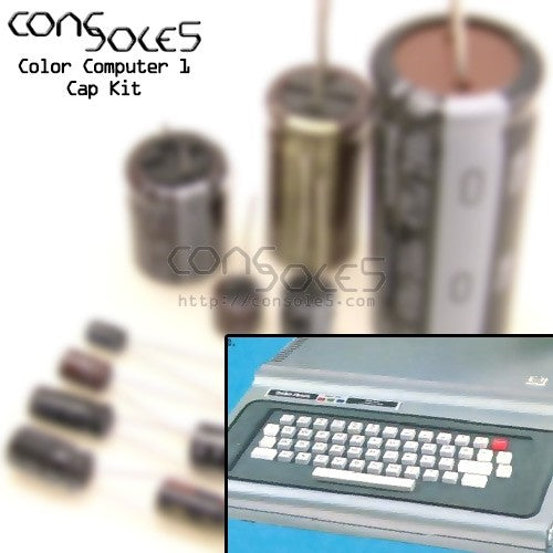 Tandy / Radio Shack Color Computer 1 Cap Kit - COCO1 - REV E / 8709137