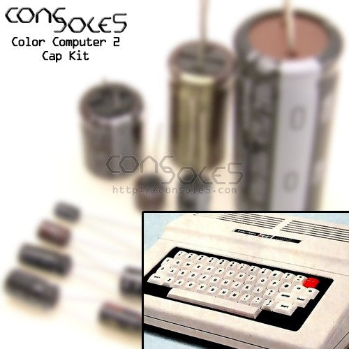 Tandy / Radio Shack Color Computer 2 Cap Kit COCO2