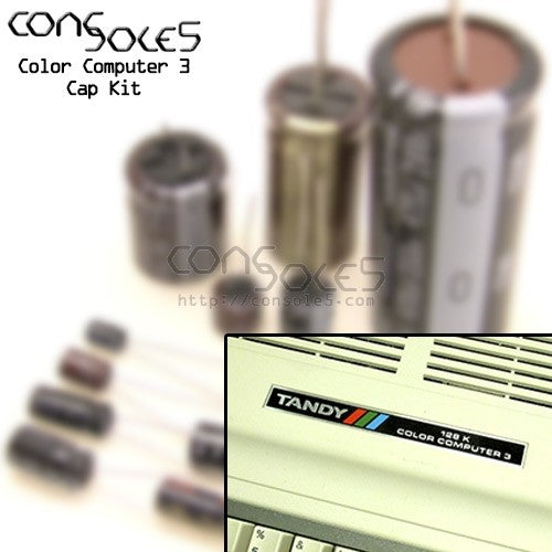 Tandy / Radio Shack Color Computer 3 Cap Kit COCO3